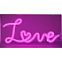 Love neonskilt - lilla