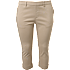 VRS dame capri bengalin bukser str. 50 - lysebrun