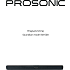 Prosonic soundbar SB-600 - sort