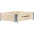 Pindstrup pallerammer til bede 80x120cm