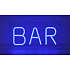 Bar neonskilt - blå