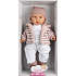 Llorens dukke 42 cm med striktrøje