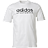 Adidas herre T-shirt str. S - hvid