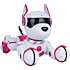 Action zone fjernstyret robot hund - lyserød