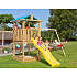 Jungle Gym  Hut legetårn komplet inkl. gyngemodul og rutsjebane