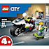 LEGO City Politimotorcykel på forbryderjagt 60455