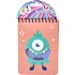 DanPen Junior notesbog - Monster rosa