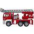 Bruder Brandbil med stige, pumpe, lys og lyd