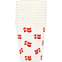 Salling papkrus med flag 250 ml 10-pak - Dannebrog
