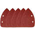 Probuilder sandpapir til slibemus K80 5 stk.