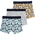 VRS børne 3-pak boxershorts str. 110/116 - multifarvet