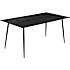 Monza spisebord - sort