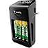 Varta LCD oplader til AA/AAA/9V inkl. 4 AA 2100mAh genopladelige batterier