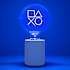 PlayStation LED neonlampe - blå
