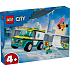 LEGO City Ambulance og snowboarder 60403