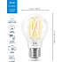 WiZ filament LED pære 6,7W - dæmpbar