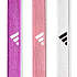 Adidas hårbånd 3-pak - lilla,rosa og hvid