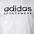 Adidas herre T-shirt str. S - hvid