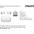 STREETZ T210 trådløse in-ear høretelefoner - hvid
