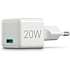 HAMA hurtigoplader 20 W - hvid
