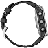 Garmin Fenix E smartwatch - sort/sølvfarvet