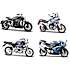 Bburago motorcykel – flere varianter – assorteret