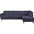 Rom Nordic højrevendt open-end sofa - navy