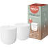 Bolsius Cleanlight refill duftlys 2-pak - Cedarwood