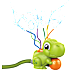 SpinOut dinosaur sprinkler