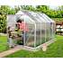 Venus 6200 drivhus inkl. sokkel - aluminium