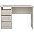 Function Plus skrivebord med 3 skuffer - beige