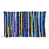 BASIS gulvtæppe 50x80 cm - multifarvet