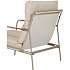 Markly loungestole m/hynder og bord - natur