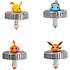 Pokémon battle spinner – flere varianter - assorteret