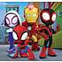Spidey og hans utrolige venner puslespil - 3x48 brikker