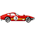 Hot Wheels Vintage Racing Club bil 1:64 - flere varianter - assorteret