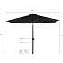 West palm parasol ø3m, sort1
