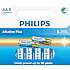 Philips Alkaline Plus AA batterier 8-pak