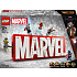 LEGO Marvel - MARVEL-logo og minifigurer Samlerobjekt 76313