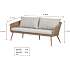 Kirby loungesofa - beige