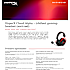 HyperX Cloud III S wireless headset - sort