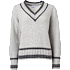 VRS dame striktrøje str. L - grå