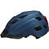 CSI cykelhjelm med lys - mat blå