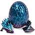 CrystaLynx Dragon krystalæg - flere varianter - assorteret