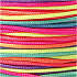 Multicolor knyttesnor 1 mm tyk - 28 meter