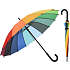 Color Paraply 80 cm - regnbue