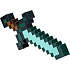 Minecraft Diamond sværd lampe - grøn