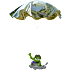 Marvel Parachutez - flere varianter - assorteret