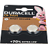 Duracell knapcelle CR2025 batterier 2-pak