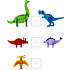 MAGNA-TILES Dinosæt 5-pak